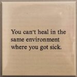 Kant-en-klaar: You can't heal in the...