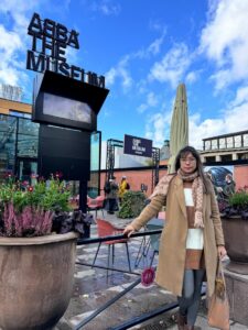 Len vóór het ABBA museum